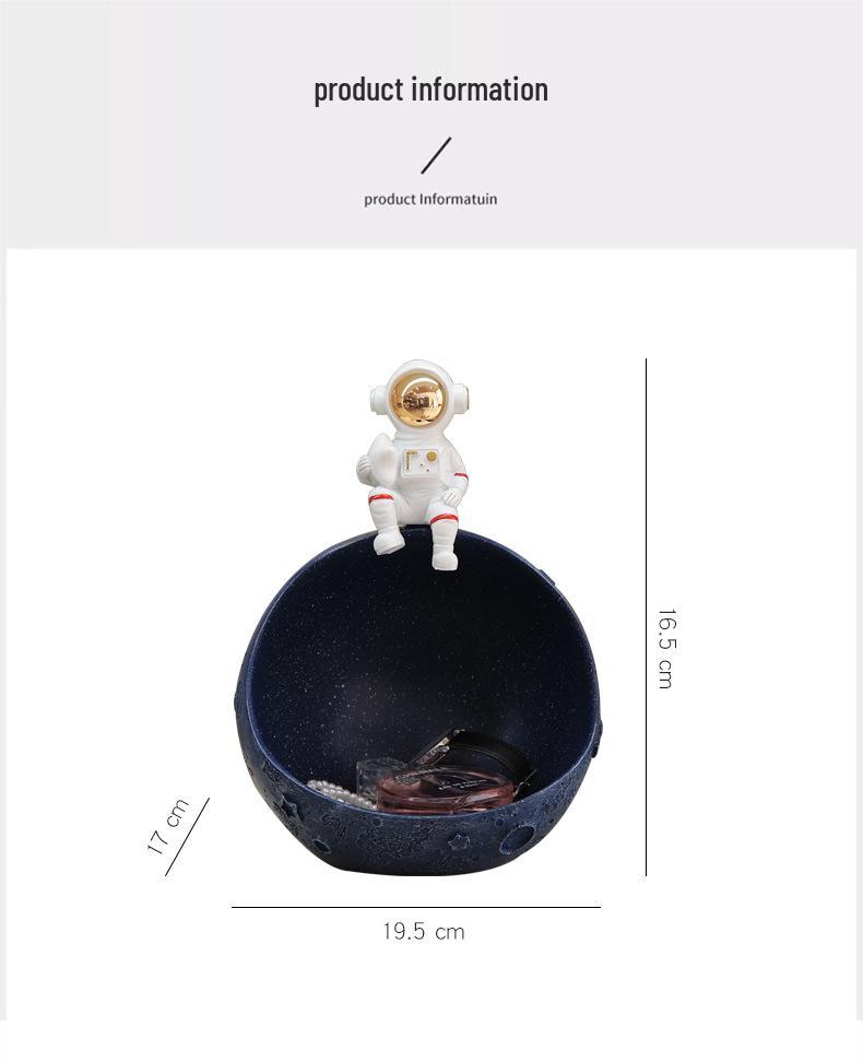 Astronaut Key Storage Ornament - Luxury TV Stand Coffee Table Decor