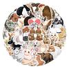 New Animal Series: Cute Rabbit Stickers for Suitcases, Stationery, and Water Cups (55-110 Sheets)