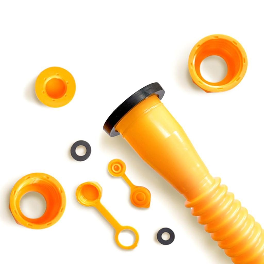 Shkalacar Gas Spout Gas Tank Nozzle Replacement, 1 Kit Gas Spout Replacement