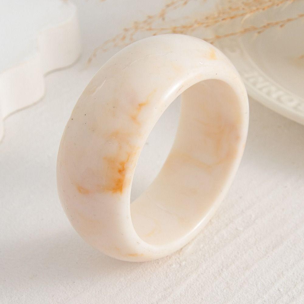 Exaggerated Large Acrylic Bangles Bohemian Geometric Charm Bracelets  Gifts for Women Girl