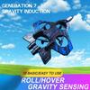 2.4G RC Helicopter Toy for Kids, EPP Foam Anti-Crash Remote Control Aircraft with LED Lights, USB Rechargeable Flying Gift