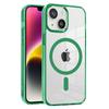 Compatible with MagSafe Phone Case for iPhone 14,Transparent PC+TPU Magnetic Phone Cover