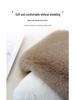 Rabbit Plush Dustproof Bedside Table Mat & Chair Cushion