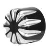 Pair of Motorcycle CNC Aluminum Axle Nut Cap Cover Water Drop Type Fit for Electra Road Glides