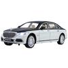 1:24 Maybach S680 Alloy Car Model with Lights - Home Decoration Toy Car