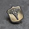 Marine Corps/Navy Combat Medical Badge Skill Badge Low Visibility Badge Military Fan Metal Hat Badge Shoulder Badge Collar
