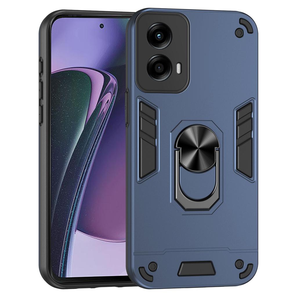 For Motorola Moto G Stylus 5G (2024) Case Kickstand PC+TPU Cover Support Magnetic Car Mount