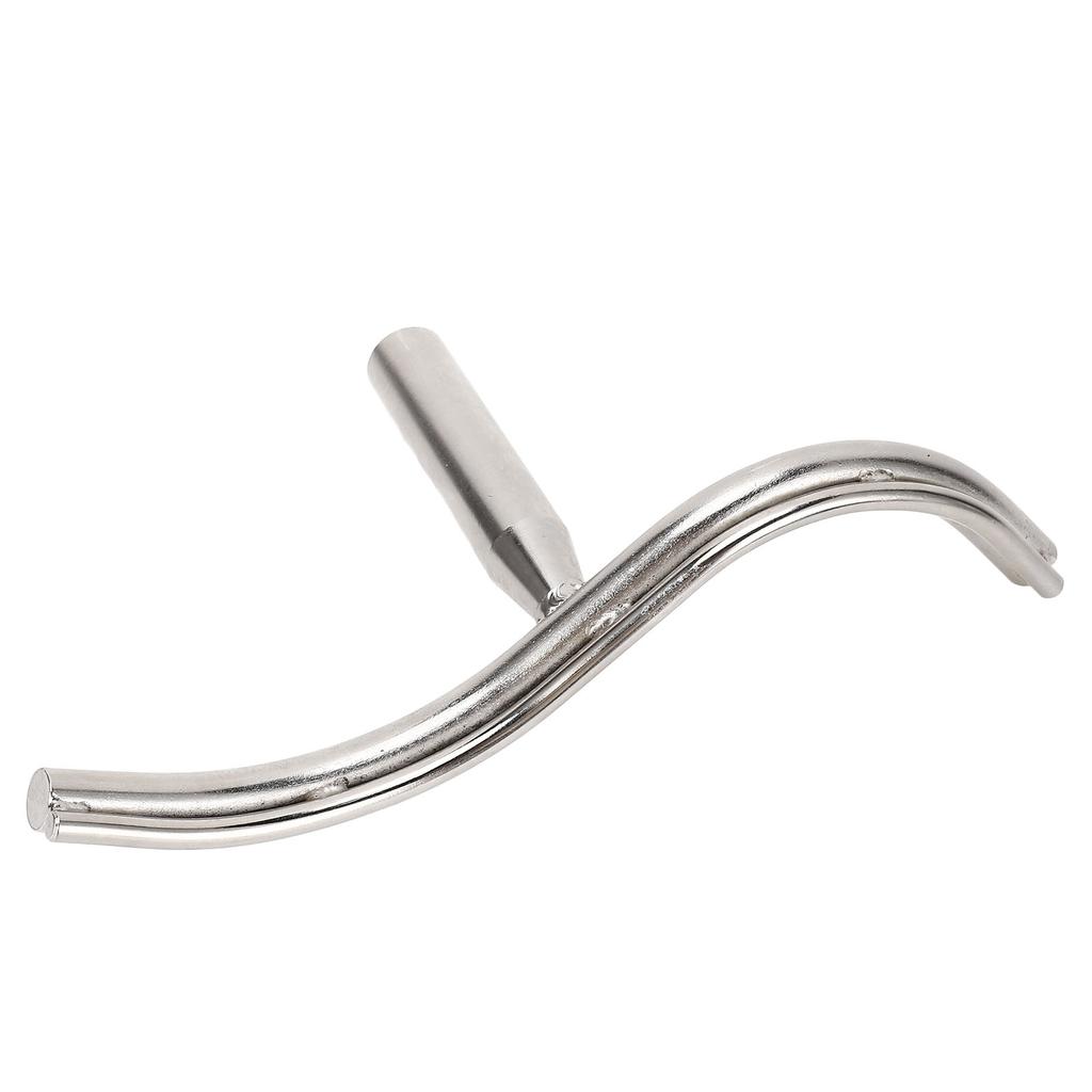 S Curved Lathe Tool Rest 1 Inch Post Alloy Steel Woodworking Bowl Turning Tool Holder