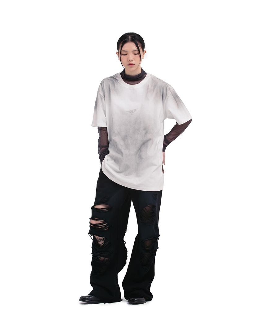 Depeugameoncheu Destroyed Sweat Pants [2Color]