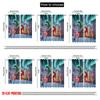2pcs,2D Plane Printing Curtain Fabric Christmas Red Truck Versatile 100% Polyester (without Rod) Art Deco Festive Use for Living