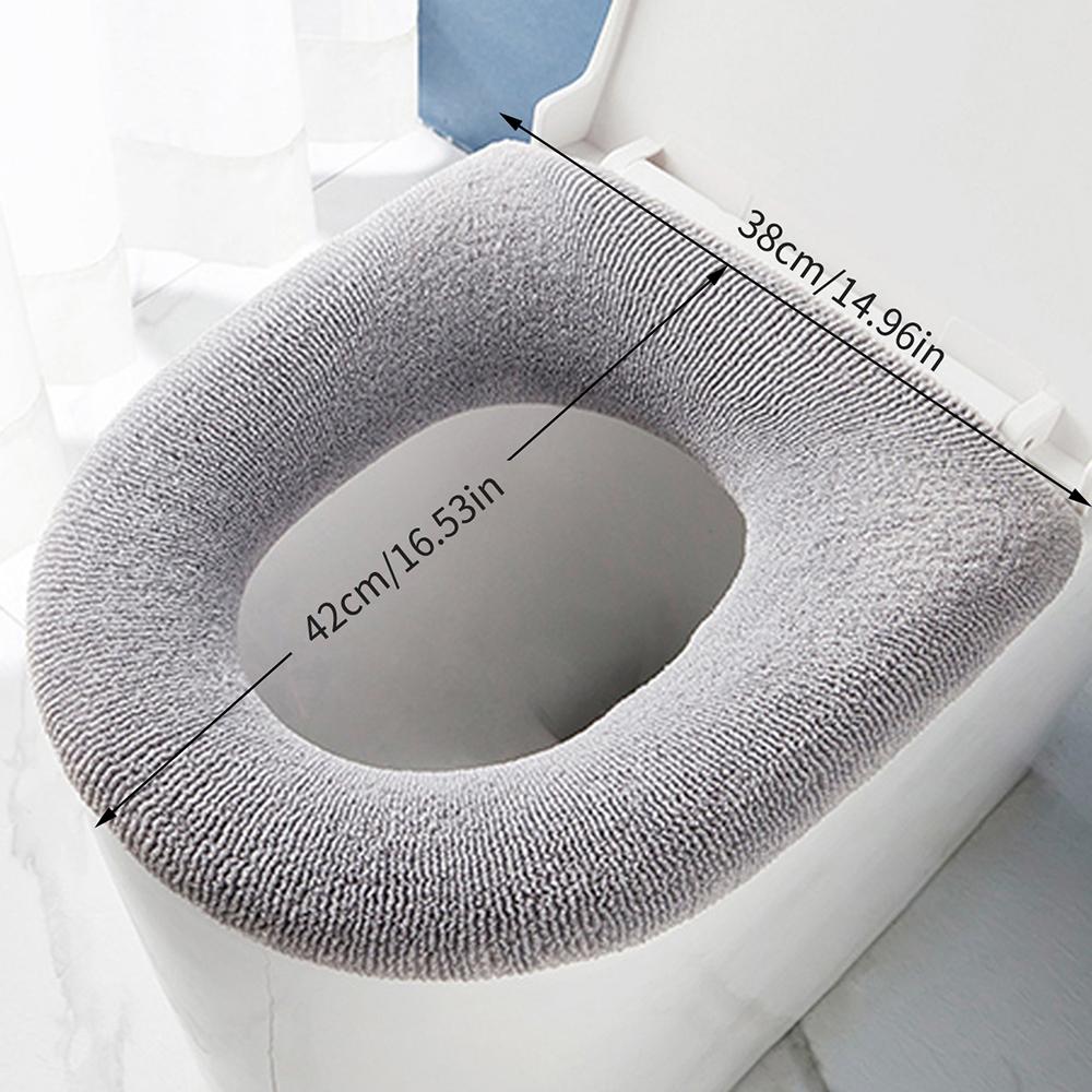 Toilet Seat Toilet Pad Toilet Seat Cushion Thickened Washable Toilet Cover Toilet Seat Cover Household Use toilet seat cover