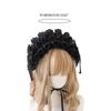 Beautiful Gothic Maid Headpieces Bowknot Headpiece Cosplay Headbands Perfect for Parties Weddings and Photoshoots