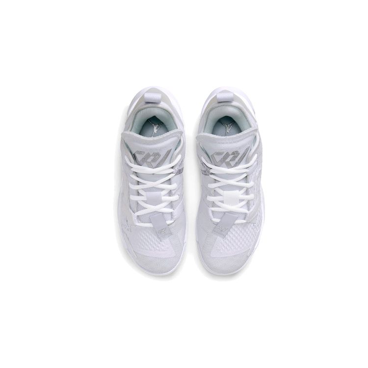 Jordan Why Not Zer0.4 Anti-Slip Shock Absorption Durable Mid-Top Kids Basketball Shoes Kids Basketball Shoes CQ9430-101