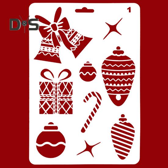 Fine Workmanship Cake Stencil Hollow Out Delicate Christmas Fondant Cake Rim Mesh Embossing Stamp Mold