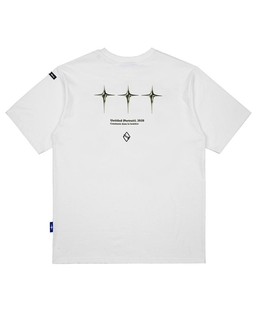 Nupeuebeullu Neb Silver Lightning Tee (Off-White)
