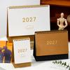 Standing 2027 Desk Calendar Multi-function Planner Scheduler Agenda Organizer  Office Planning