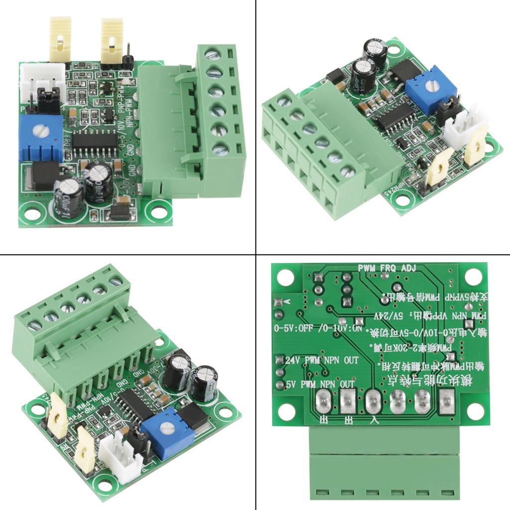 0 5V 0 10V Analog Input Voltage To 0 100percent  PWM Signal 2KHZ 20KHZ Converter Module