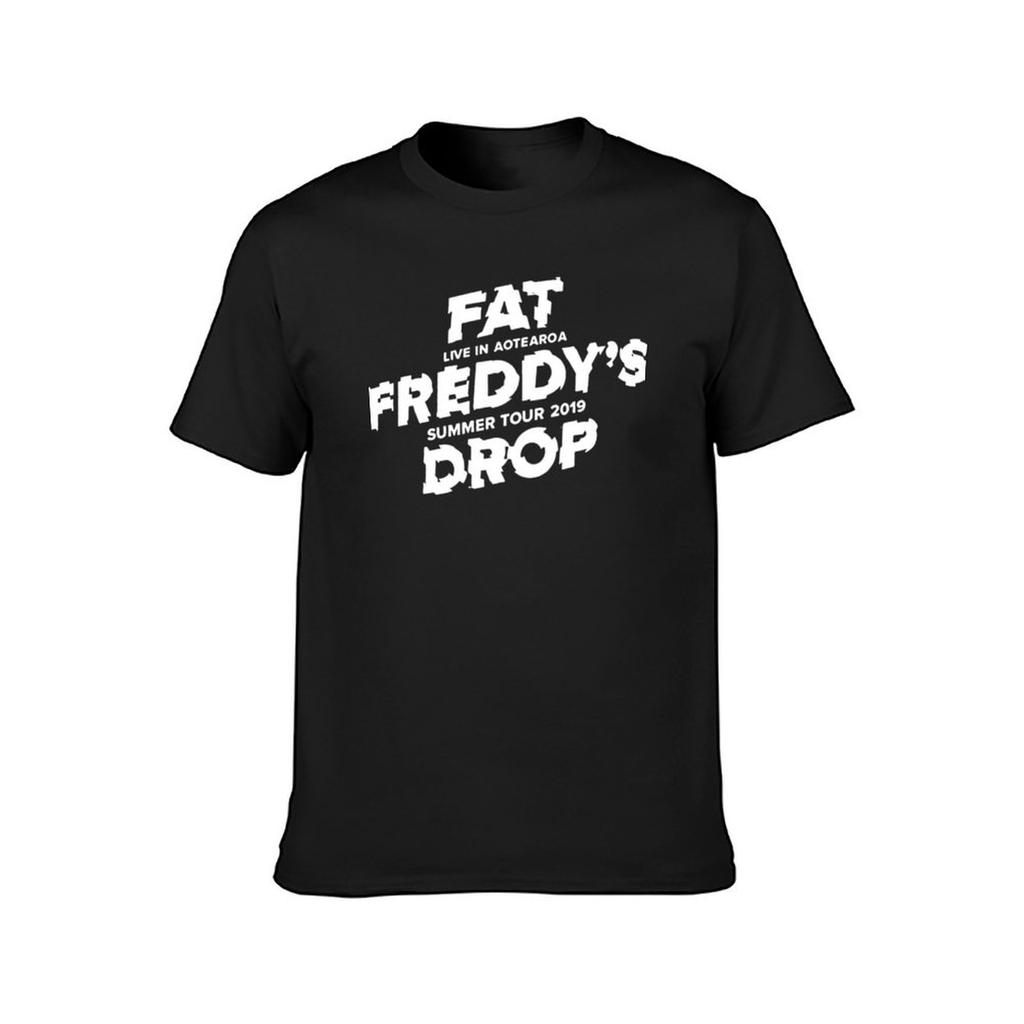Fat Freddy&x27;s Drop Aotearoa Summer Tour 2019 Essential . T-Shirt Boys Animal Print Quick-drying Plain White T Shirts Men