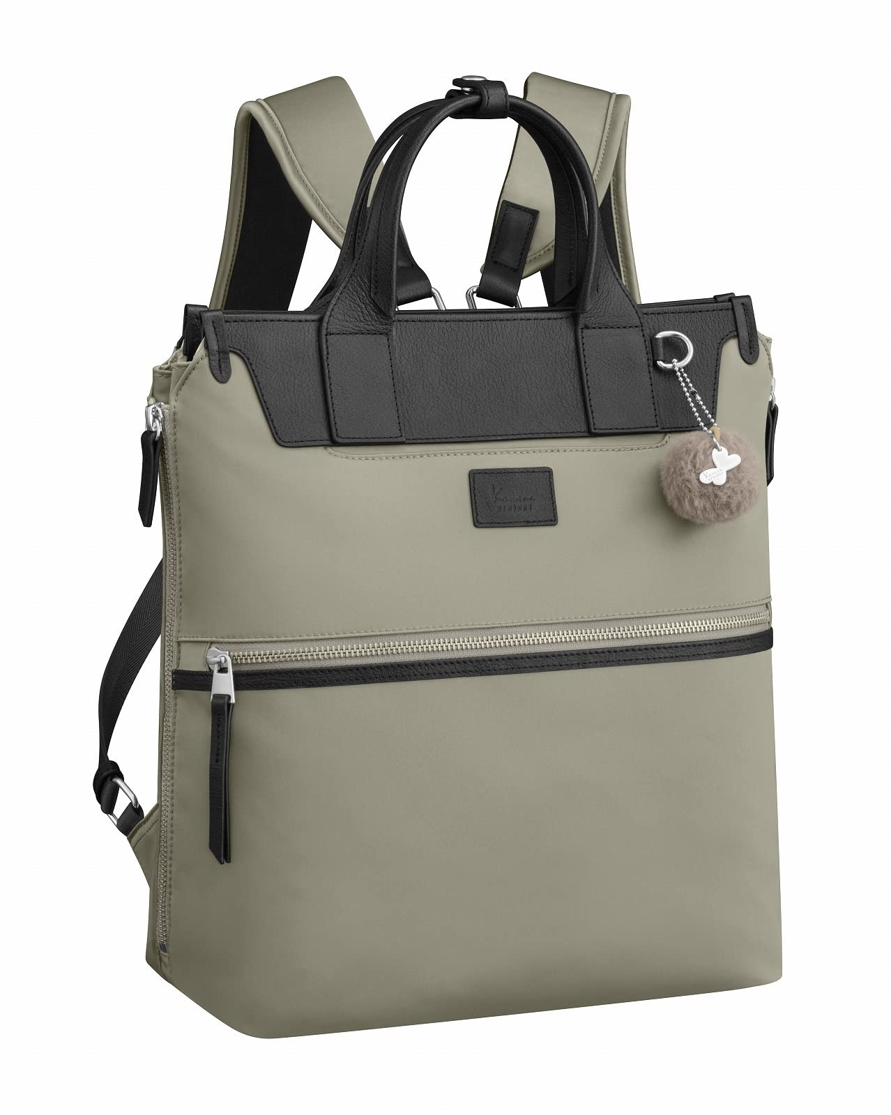 

Kanana Project 2-Way Bag [PJ-14] [Ethical Bag Made with Recycled Materials] A4 Size Compatible, Expandable Capacity, with Easy Lock, Bottle Pocket,