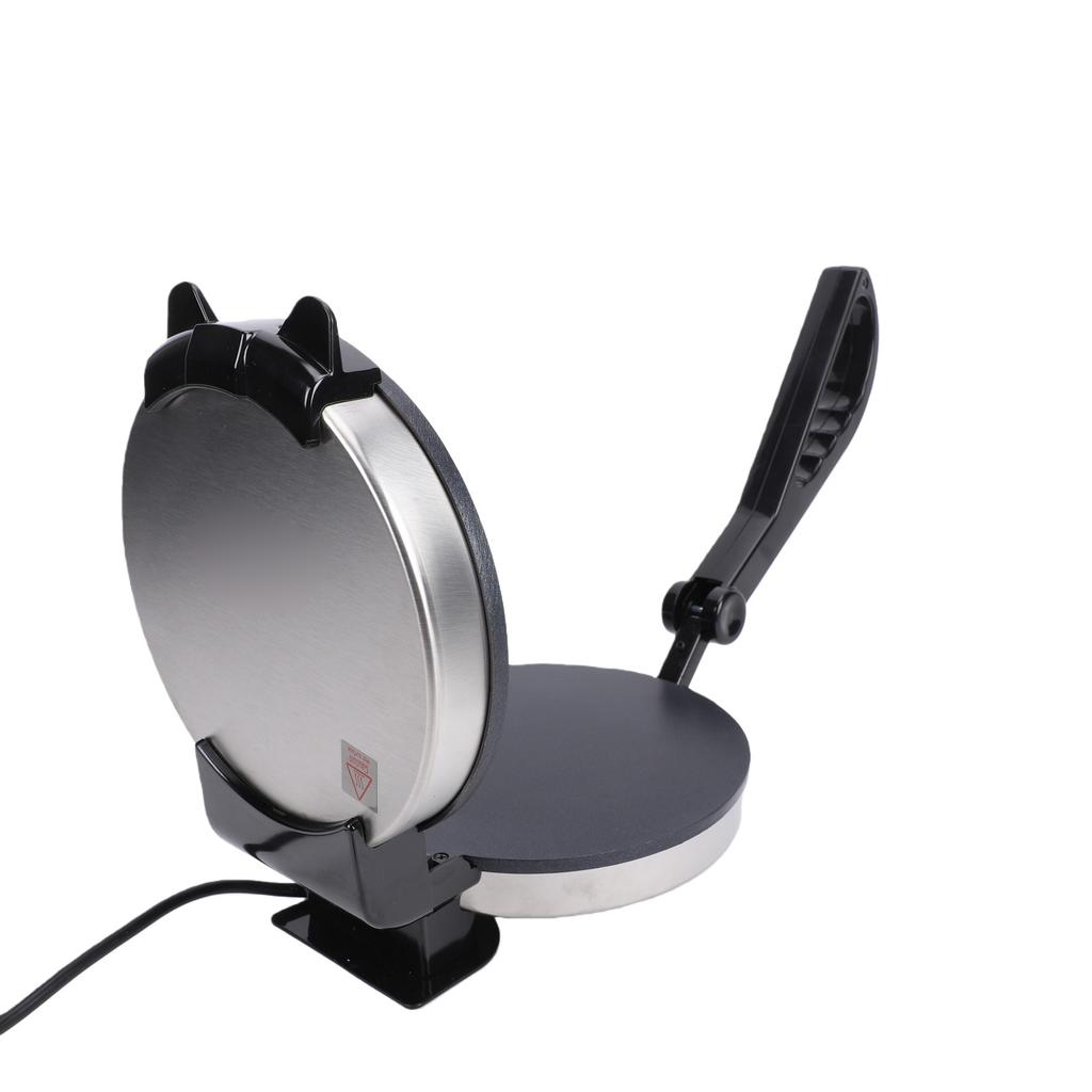 Electric Tortilla Maker 20.5cm Large Heating Area Automatic Temperature Control Non Stick Chapati Maker Machine US Plug