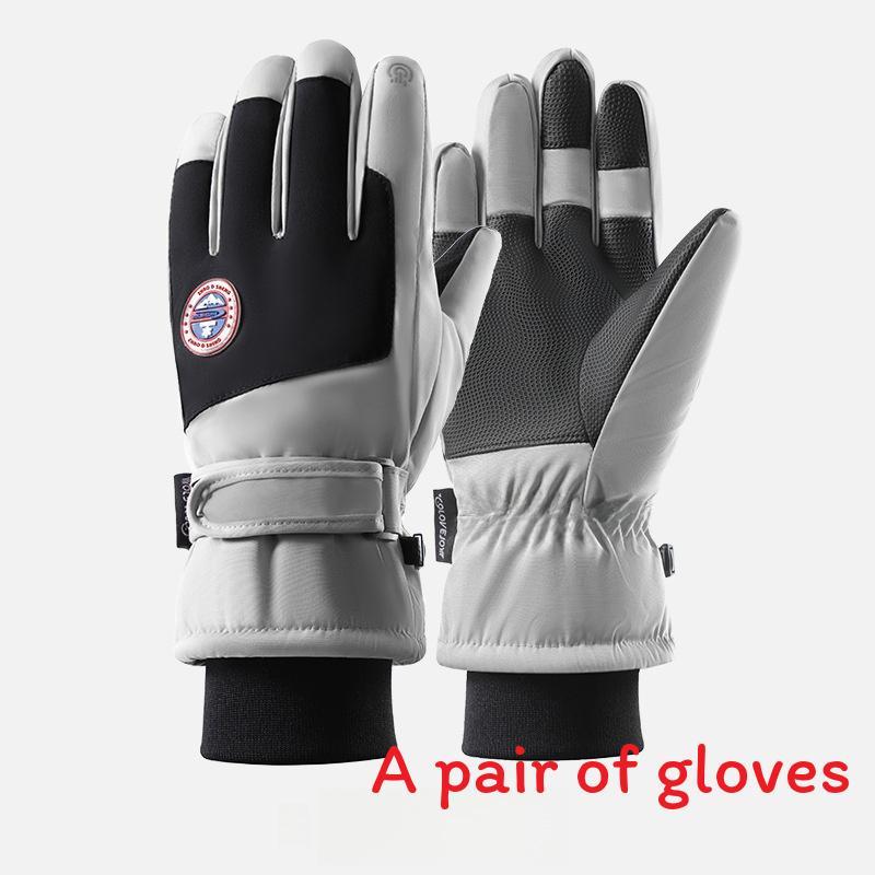 Snow Ski Gloves Women Men Touchscreen Waterproof Windproof Thick Oxford Fabric For Winter Outdoor Sports