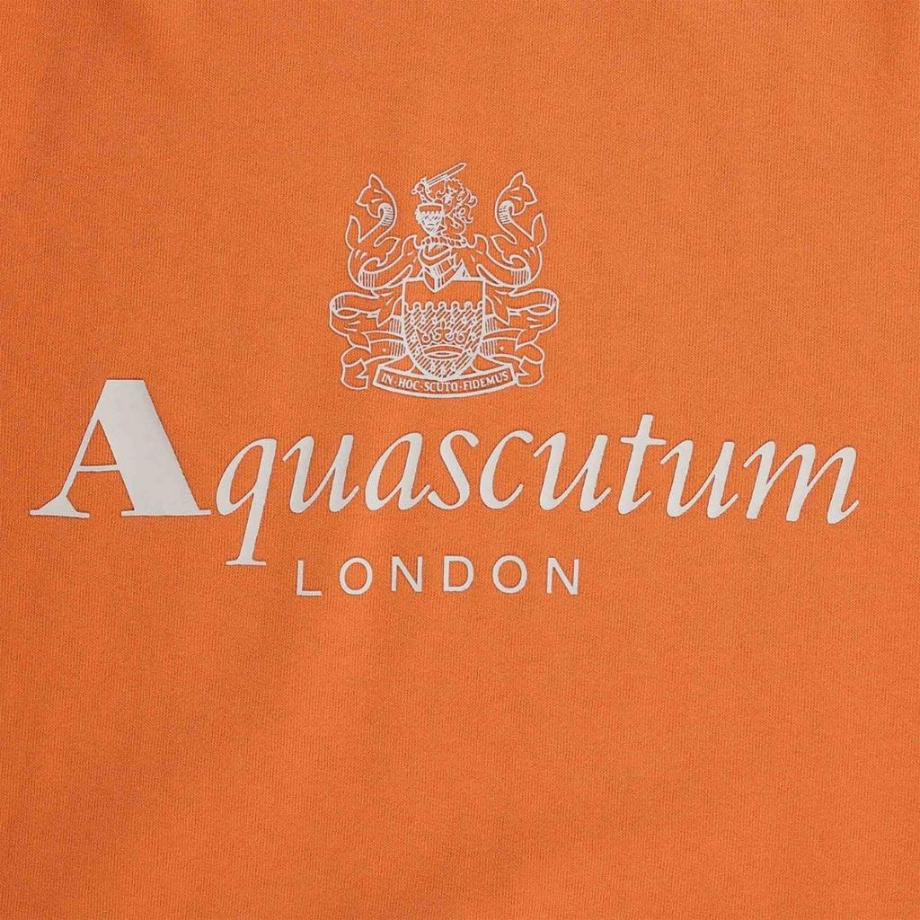 Aquascutum Mens Big Logo Active Sweatshirt