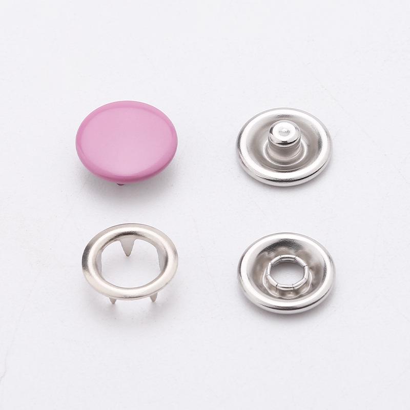 9.5MM Stainless Steel Colorful Baby Clothes Snap Button