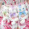 Cartoon Cat Cute Badge Holder Plush Badge Decoration Tray Anime Pins Display Base  Pin Protector