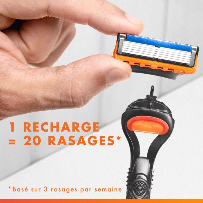 Rasoir Rechargeable Gillette Fusion H+2