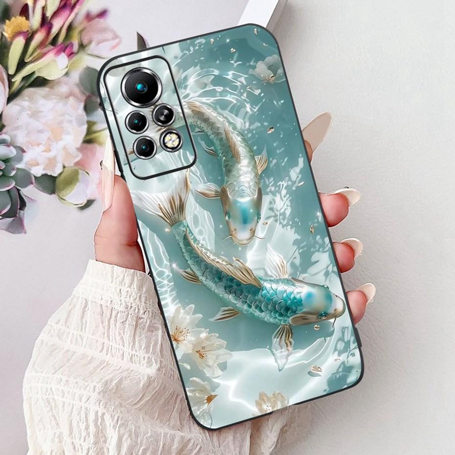 Fashion Painting Case For Infinix Note 11 Pro 11s Note11 Soft Silicone Phone Cases For Infinix Note11s 11 11Pro Covers Bumpers
