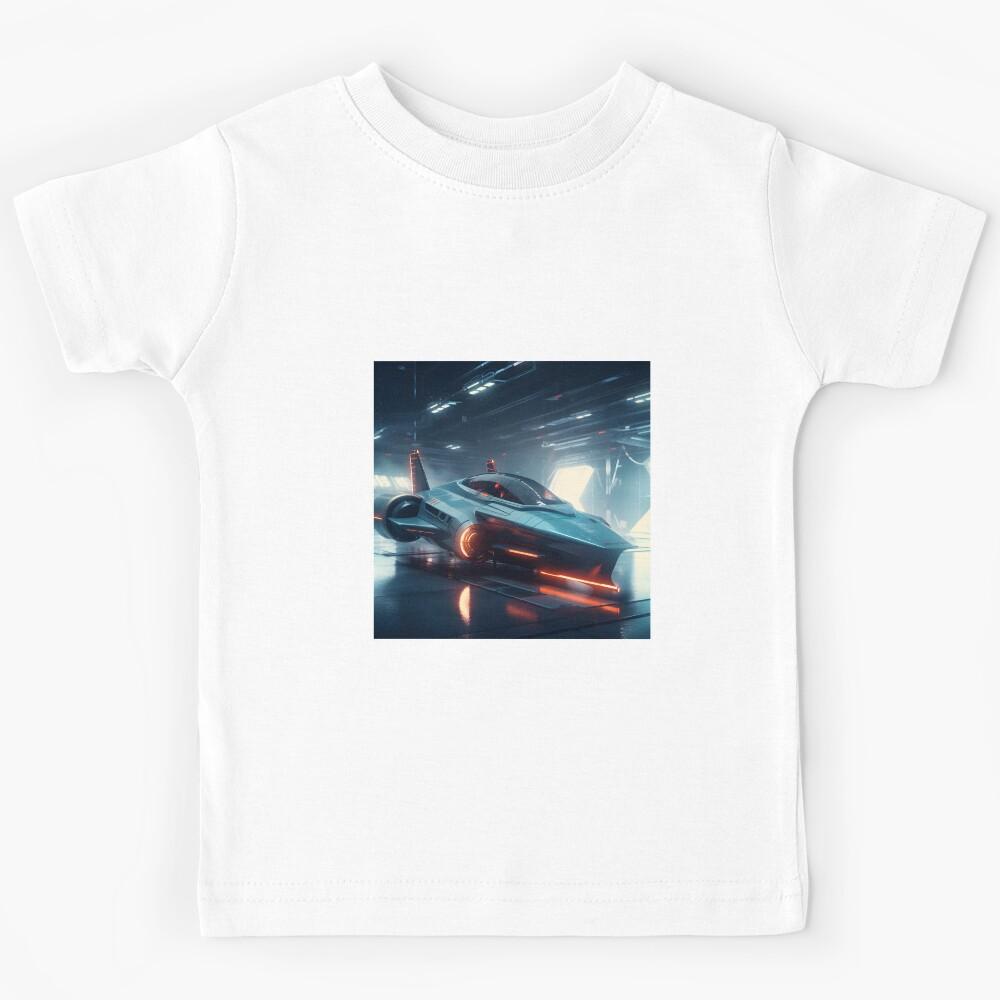 A futuristic racing plane 2 Kids T-Shirt 110