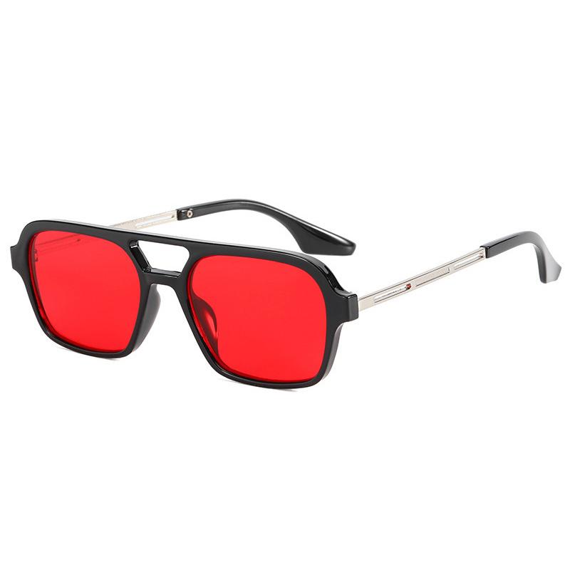 Čtvercové sluneční brýle s malým rámem Žena Značka Návrhář Móda Luxusní sluneční brýle Dámské Vintage duté leopardí modré Oculos De Sol