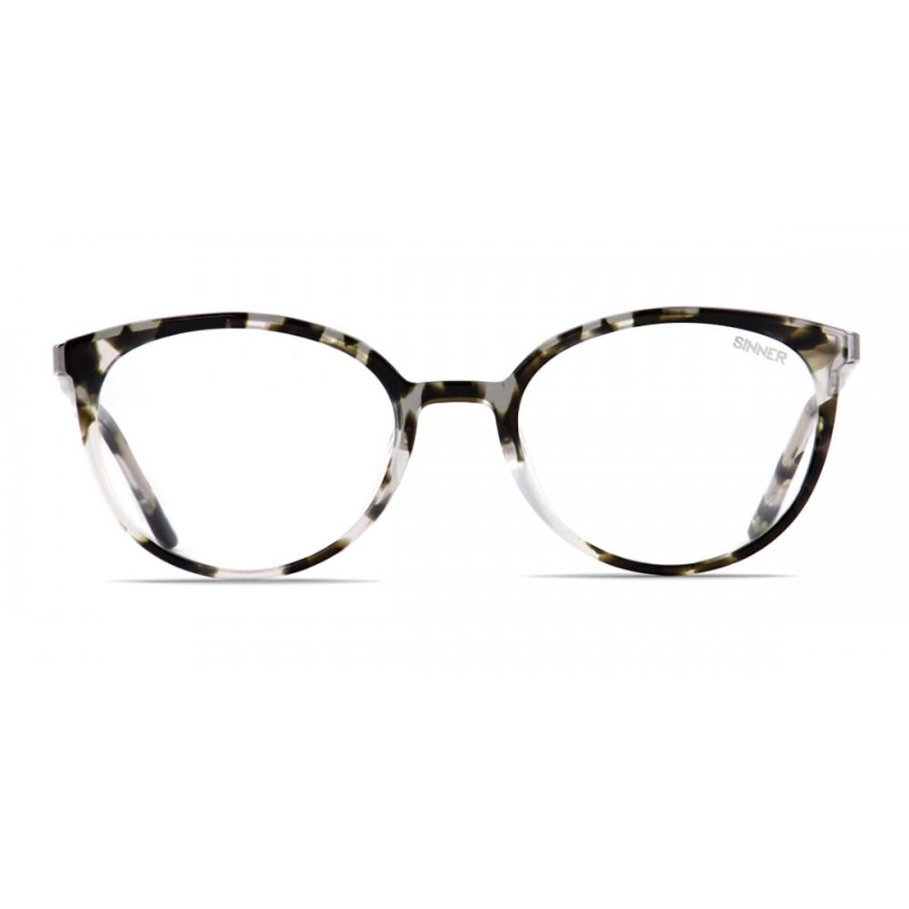 

Sinner Tess Siop 757 20 07 Unisex Eyeglasses Shiny Grey Tortoise/49