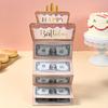 Surprise Money Birthday Card Gold-stamped Birthday Cash Holder Birthday Money Box  For Kids Teens