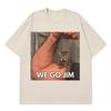 Lost In The Sauce Funny Cat Meme T Shirt Men Women Hiphop Clothing Tshirts Shortsleeved Loose Casual Cotton Harajuku Tshirts