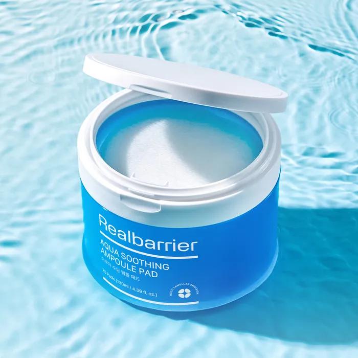 Real Barrier Aqua Soothing Ampoule Pad 130ml [70 sheets]