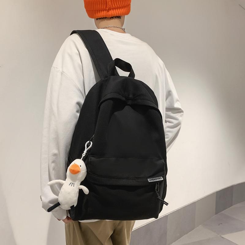 Retro Backpack Student Schoolbag Men's And Women's Backpack