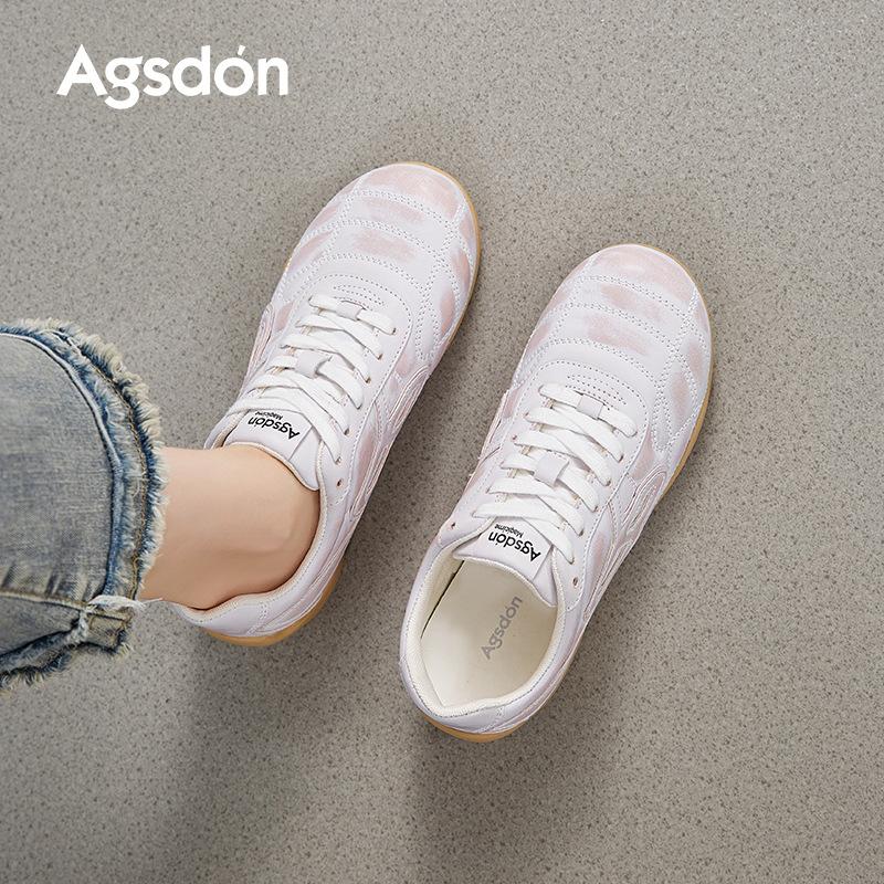 Augustine Ballet Training Shoes Women's 2025 New Summer Sports Forrest Gump Shoes Flat Casual White Shoes Lightweight