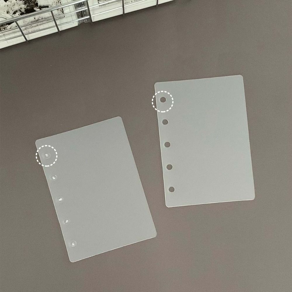 10pcs 5-hole Loose-Leaf Notebook Refill Paper Refill Spiral Page Binder Indexing Cards  Student