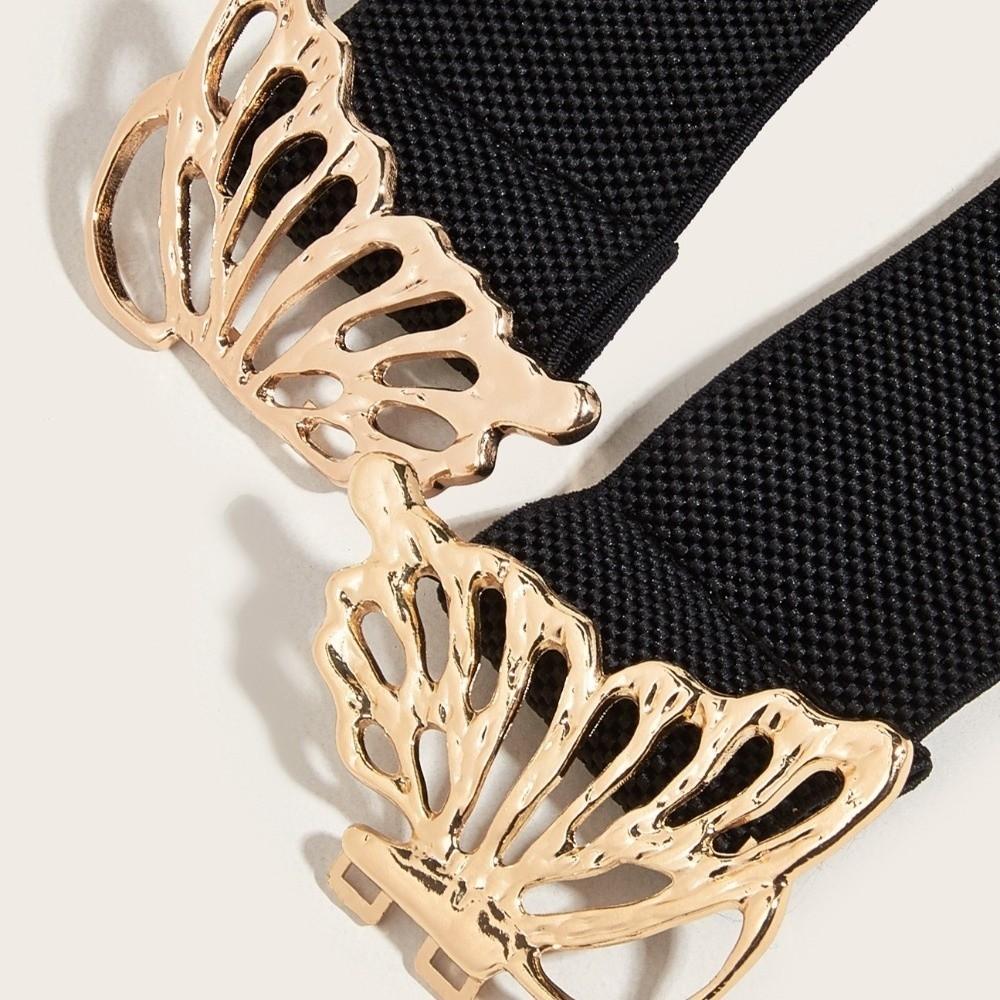 High-quality Women's Belt Hollow Butterfly Decorative Belt Trendy Waist Belt