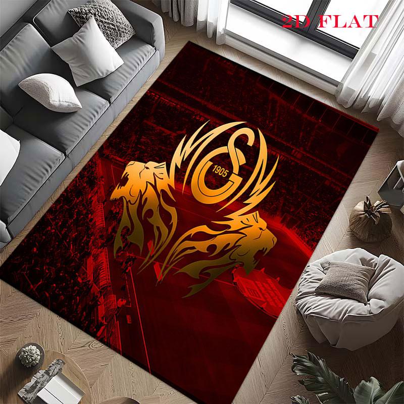 Galatasaray Bold Carpet Rug for Living Room Bedroom Home Sofa Decoration,Kids play Nonslip Floor Mat