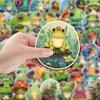 50 Pieces of Free Frog Stickers for Mobile Phone Computer Decoration Stickers Waterproof Creative Children's DIY Stickers