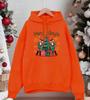 Merry Bright Christmas Gifts Printed Men Hoody Hip Hop Fleece Hoodie Autumn Loose Streetwear All-Match Comfortable Hoodies