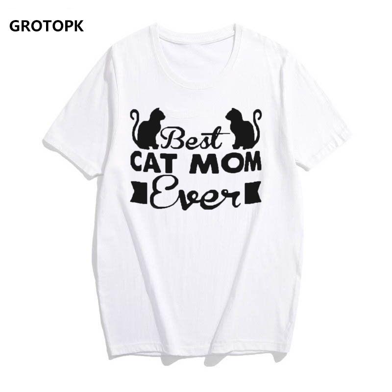 Best Cat Mom Ever Mug Mug Female T-shirt Vintage Animal Letter Best Cat Mom Ever Mug Mug Female T-shirt Vintage Animal Letter