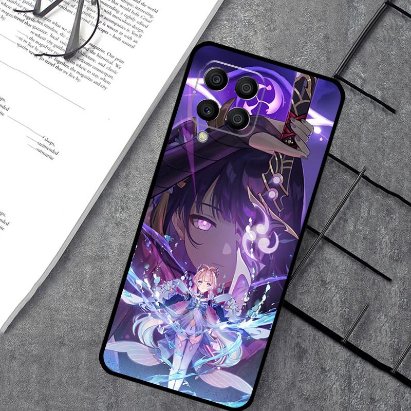 Genshin Impact Raiden Shogun Baal Case For Samsung Galaxy M54 M32 M52 M15 M11 M12 M13 M14 M06 M16 M36 M56 M31 M53 M35 M55 M34