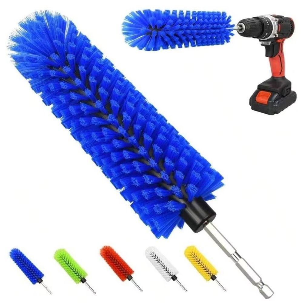 High-Density Bristles Drill Brush No Scratches Wheel Brush for Car Car Wheel Cleaner Tire Washing