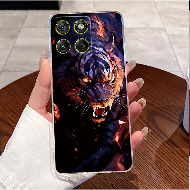 For Motorola Edge 70 XT2603-2 Case Clear Luxury Cute Love Rabbit Funny Silicon Soft TPU Cover for Moto X70 Air Edge70 Phone Case