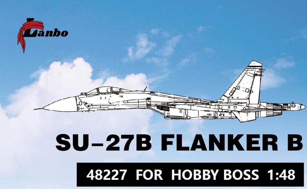 Lambo Models 1/48 Scale Su-27B Interior 3D Decal (for Hobby Boss) Plastic Model Decal LNB48227 (Airplane)