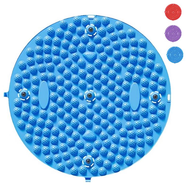 Acupressure Foot Massage Mats (Set of 3, Medium, 37cm Diameter)