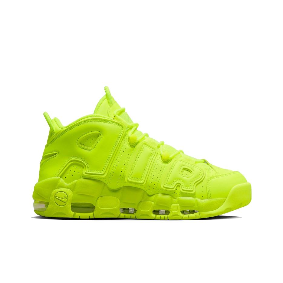 Nike Air More Uptempo 96 Volt Men Sneakers Green Black DX1790-700